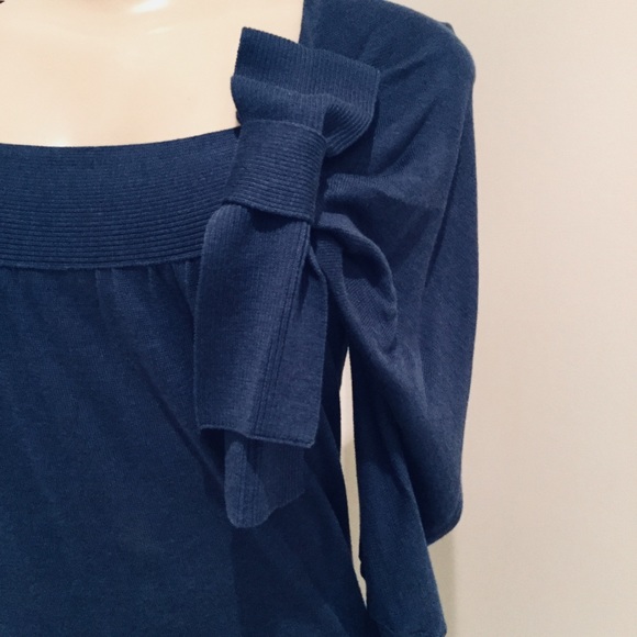 RED VALENTINO BLUE DRESS - Picture 2 of 5